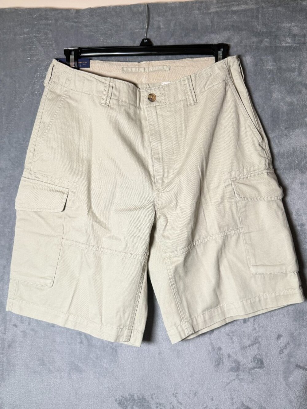 Polo Ralph Lauren Khaki Cargo Shorts Relaxed Fit 10” Mens Classic Preppy New